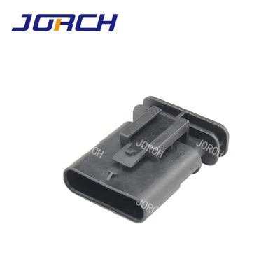 6 Pin Txiv neej Waterproof Auto Electrical Wire Connector 1-2141324-1 DJ7053WA-1.2-11