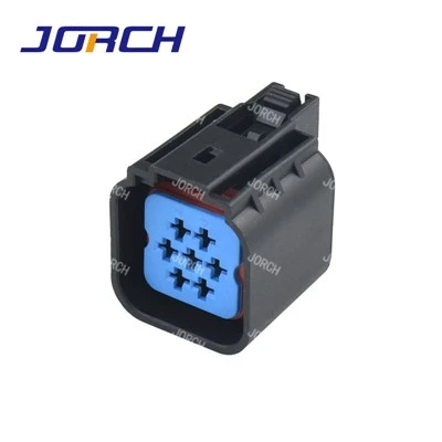 7pin 3.5 hli WPT-596 Tin 3U2Z-14S411-YGA 7 Txoj Kev Waterproof Automotive Plug Poj Niam Yas Hlau Cable Connector Hlau Harness